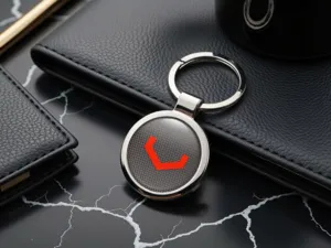 Vossen Custom Schlüsselringe Logo Robust Metall